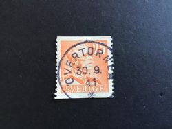 FACIT NR 277 PRAKTSTÄMPLAT ÖVERTORNEÅ