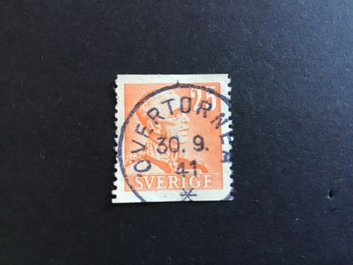 FACIT NR 277 PRAKTSTÄMPLAT ÖVERTORNEÅ