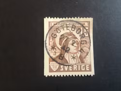 S:A BIRGITTA facit nr 335 A Praktstämplat GÖTEBORG 4