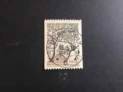 NATURMOTIV 1973 facit nr 819 V1 praktstämplat BROMMA 19