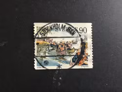 SCOUTING 1975 facit nr 938 lyxstämplat STOCKHOLM BAN