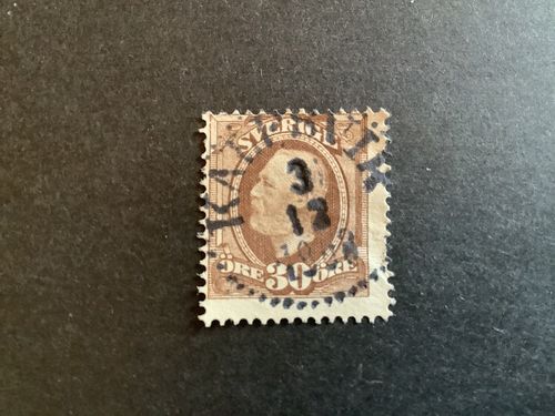 FACIT NR 58 LYXSTÄMPLAR KALFSVIK