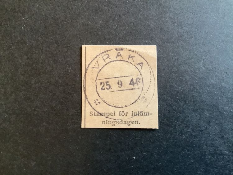 EN FIN STÄMPEL VRÅKA