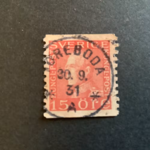 FACIT NR 177 A PRAKTSTÄMPLAT TÖREBODA