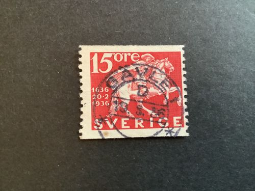 Postverket facit nr 248 A PRAKTSTÄMPLAT GÄVLE 1