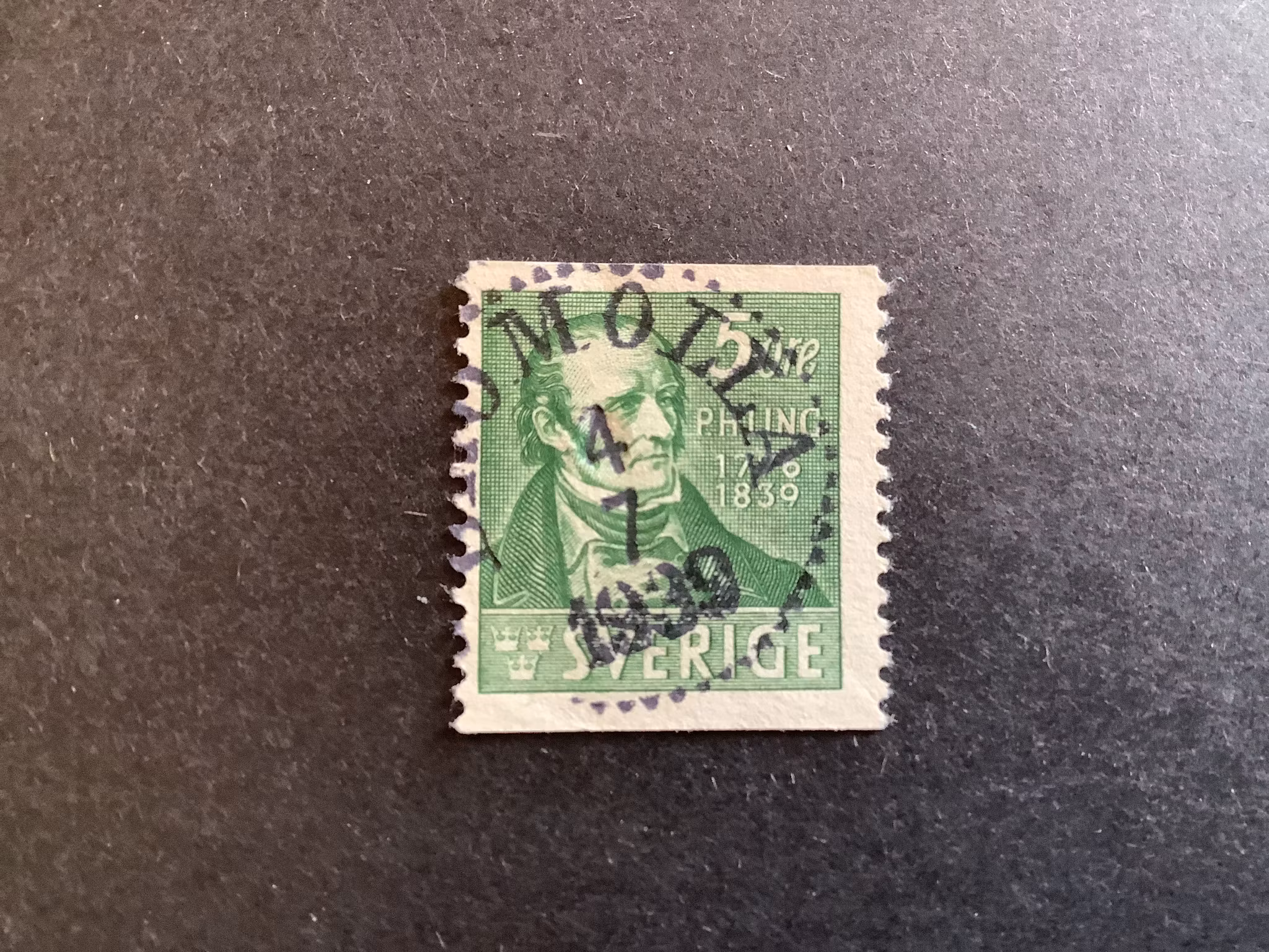 PH LING facit nr 318 A  PRAKTST BROMÖLLA