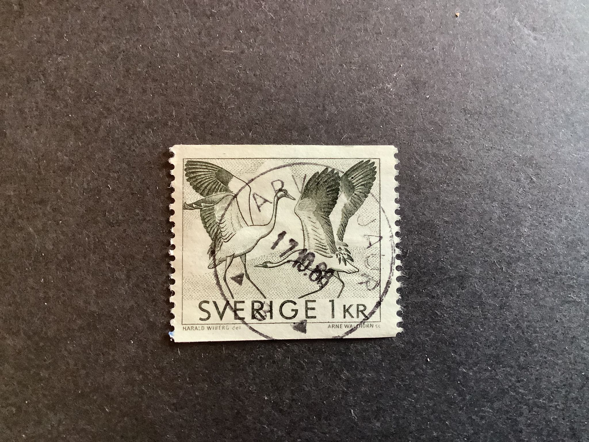 TRANDANS 1968 facit nr 621  PRAKTST ARVIDSJAUR