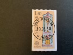 EUROPA V 1976 facit nr 961 lyxstämplat STOCKHOLM