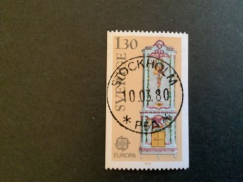 EUROPA V 1976 facit nr 961 lyxstämplat STOCKHOLM