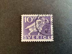 POSTVERKET 300 ÅR stämplat märke facit nr 247 C