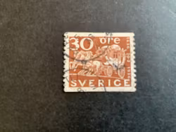 POSTVERKET 300 ÅR STÄMPLAT MÄRKE facit nr 251
