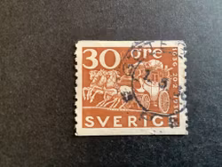 POSTVERKET 300 ÅR STÄMPLAT MÄRKE facit nr 251