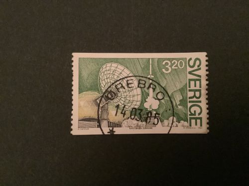 SATELIPROJEKT VIKING facit nr 1323 PRAKTST ÖREBRO 1