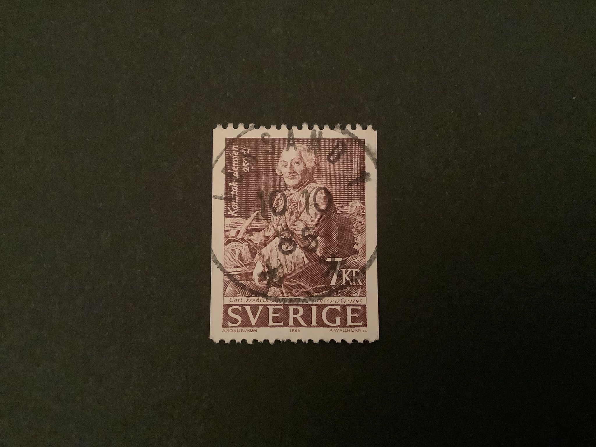 KONSTAKADEMIEN 250 ÅR facit nr 1365 LYXST LEKSAND