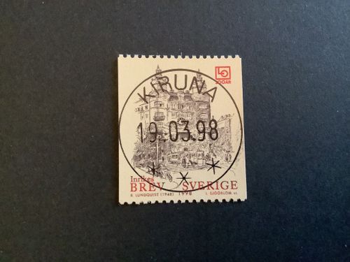 LO 100 ÅR facit nr 2060 lyxstämplat KIRUNA