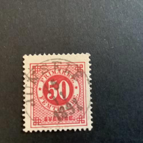 FACIT NR 48 PRAKTST JUNSELE MED SPEGELTRYCK