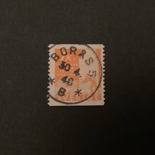 PIONJÄRJUBILEET 1948 facit nr 381 PRAKTST BORÅS 5