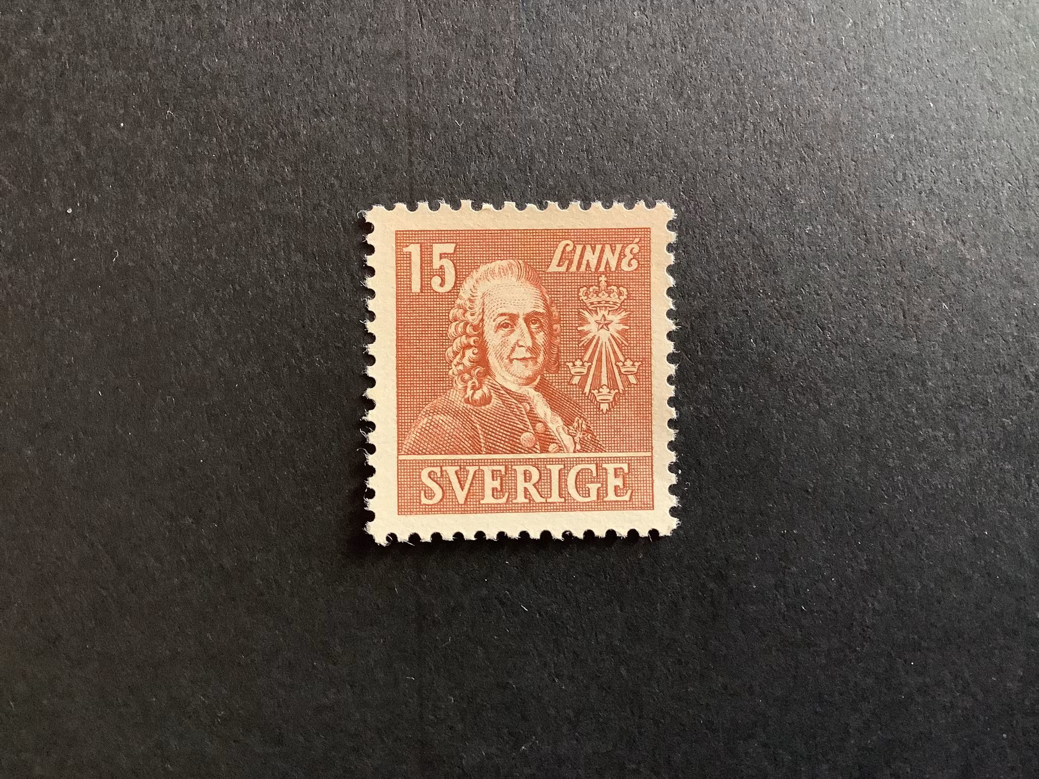 KUNGLIGA VETENSKAPSAKADEMIEN facit nr 321 C POSTFRISKT märke