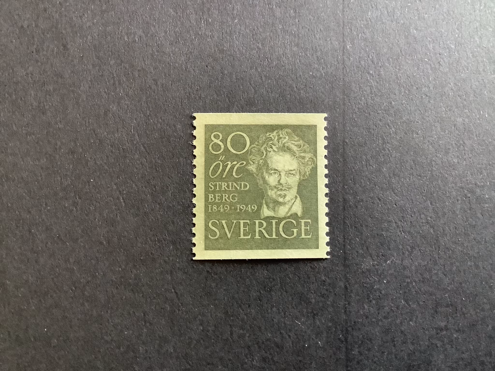 STRINDBERG facit nr 387 POSTFRISKT MÄRKE