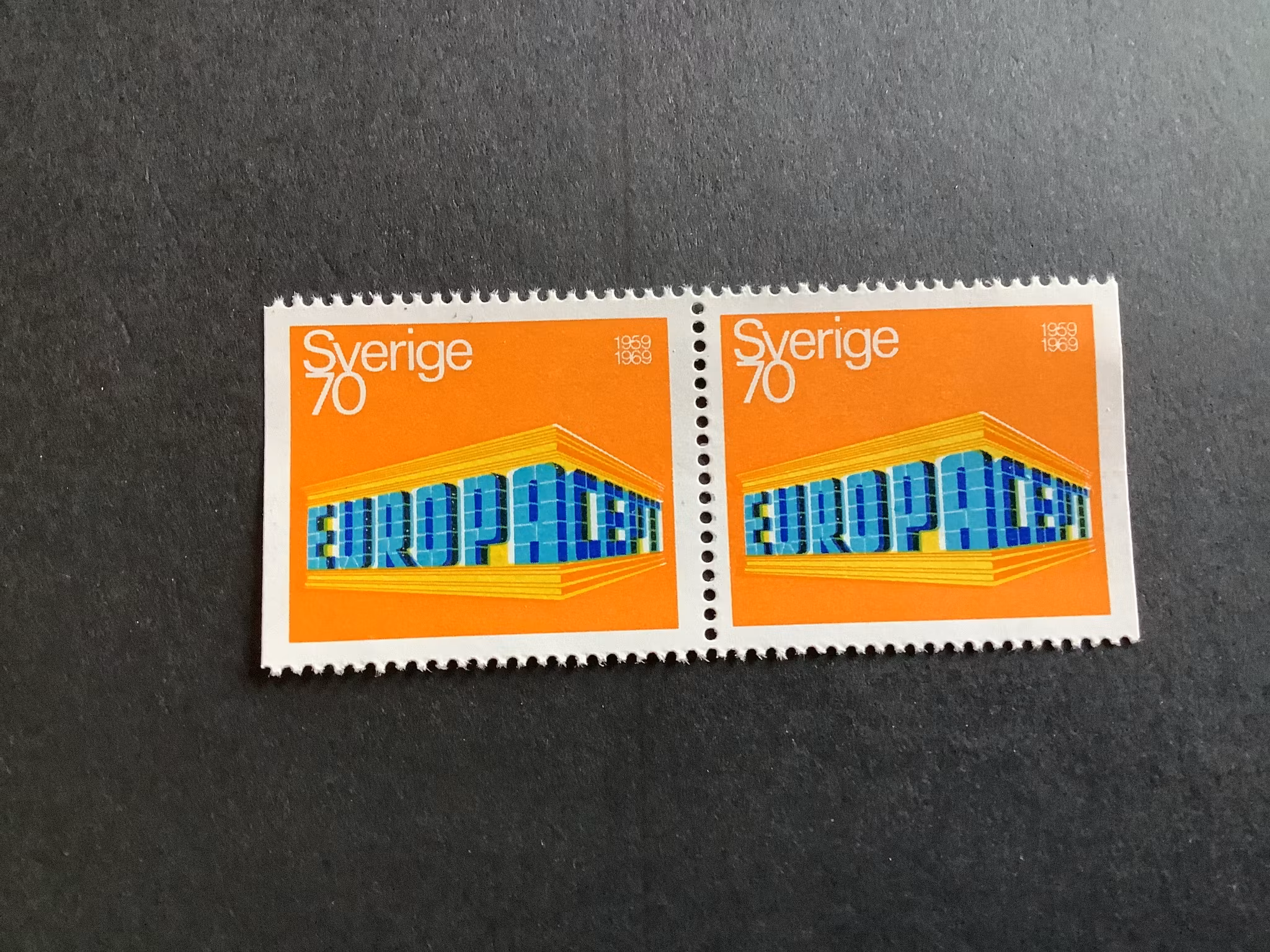 EUROPACEPT II facit nr 653 BB POSTFRISKT PAR