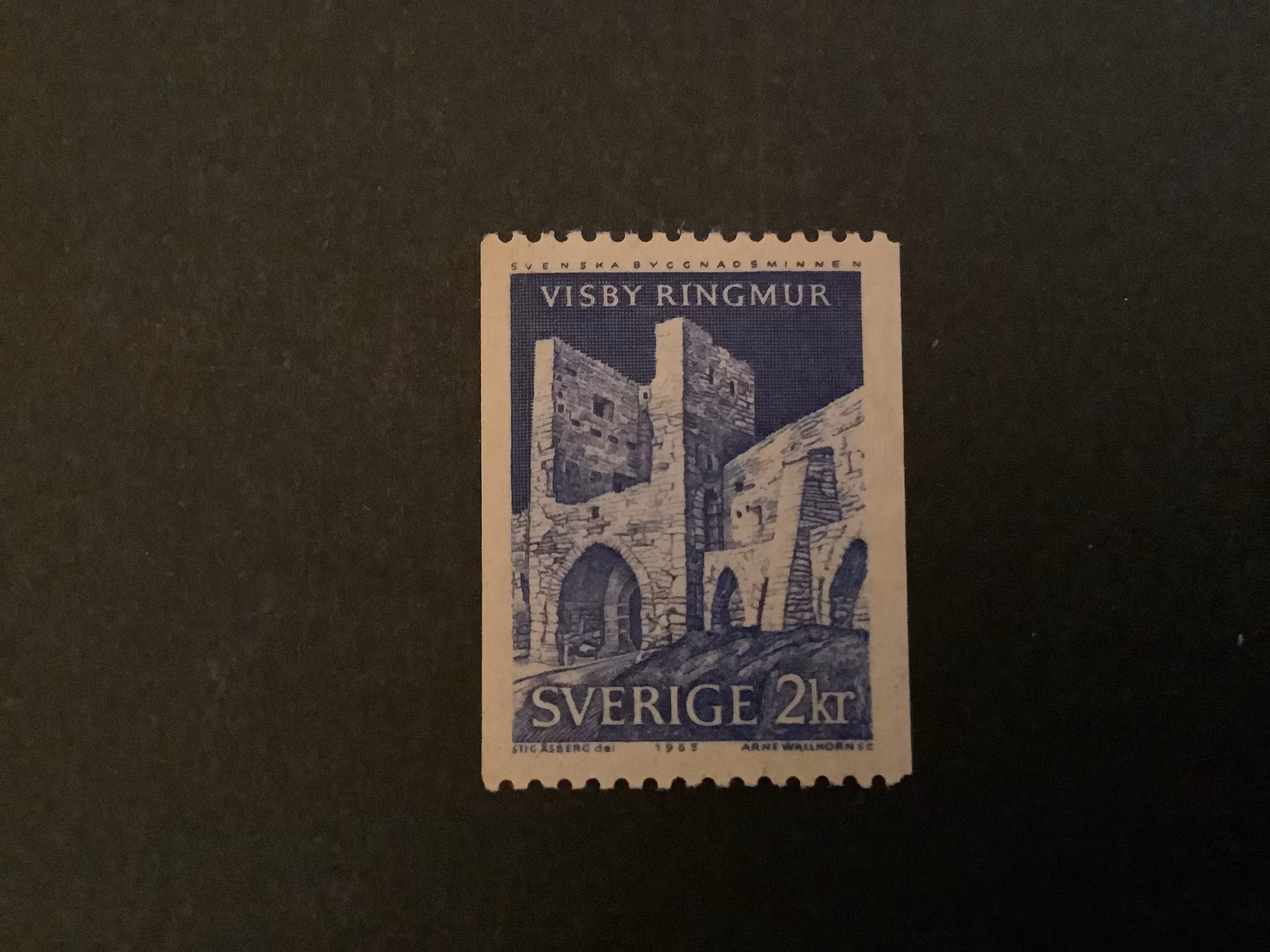 BYGGNADSMINNEN 1965 facit nr 562 POSTFRISKT MÄRKE