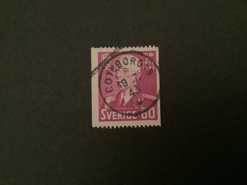 GUSTAF V 85 ÅR facit nr 346 PRAKTST GÖTEBORG 15