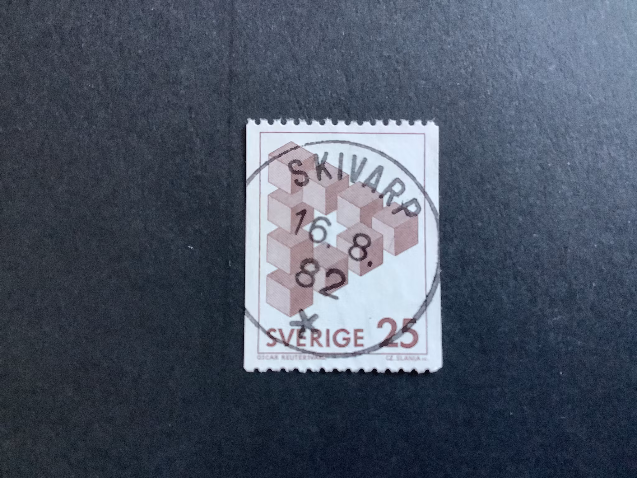 OMÖJLIGA FIGURER facit nr 1199 PRAKTST SKIVARP