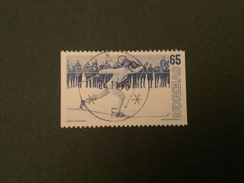VM SKIDOR facit nr 857 LYXST KÅGE