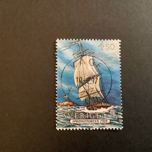 EUROPA XXI 1992 facit nr 1729 LYXST KÅGE