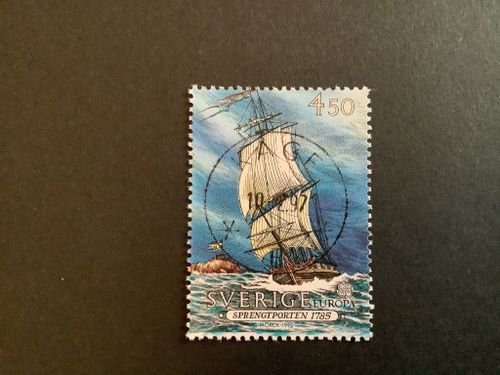 EUROPA XXI 1992 facit nr 1729 LYXST KÅGE