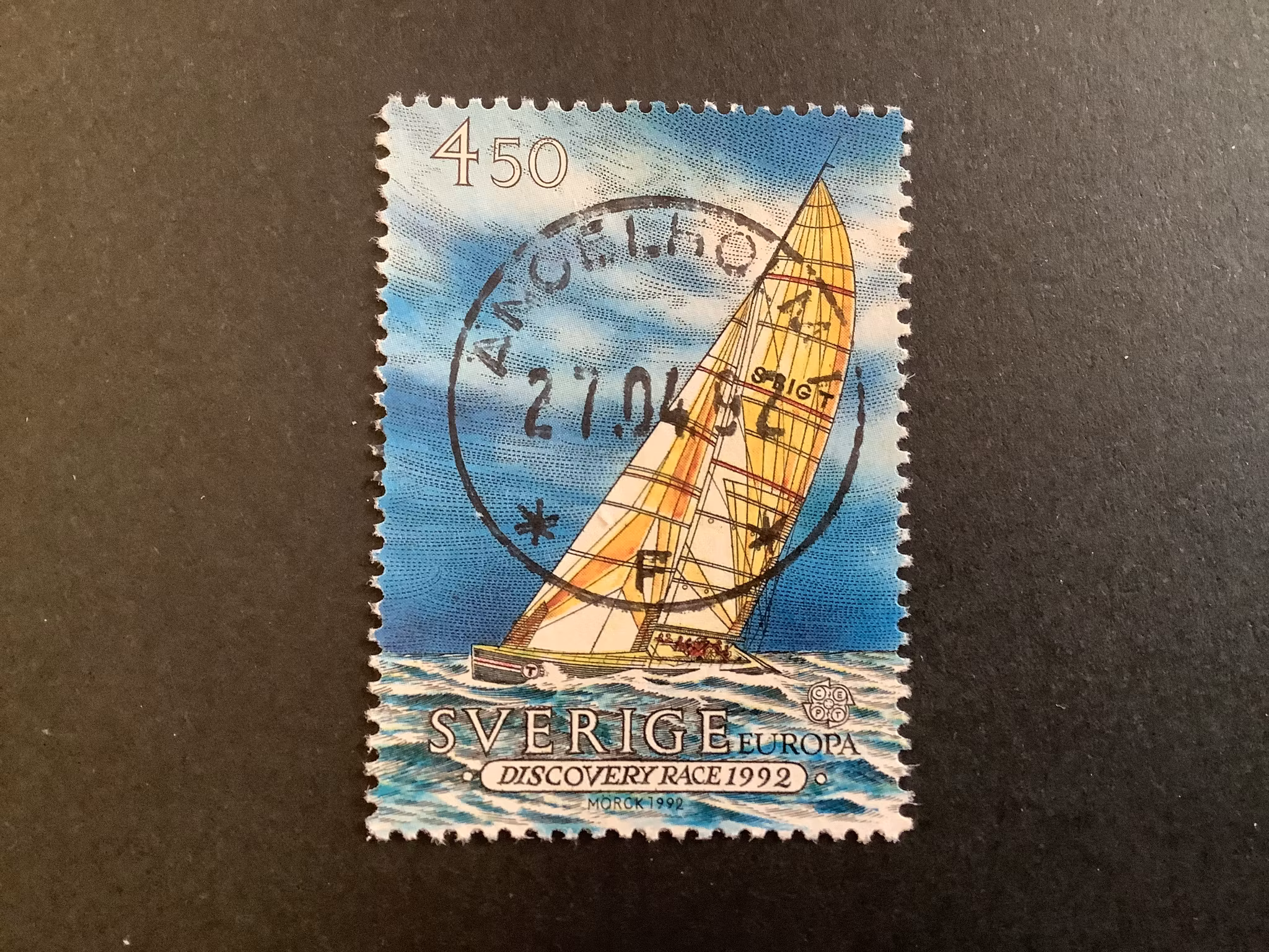 EUROPA XXI 1992 facit nr 1731 LYXST ÄNGELHOLM 1