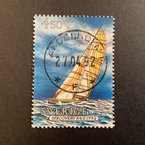 EUROPA XXI 1992 facit nr 1731 LYXST ÄNGELHOLM 1