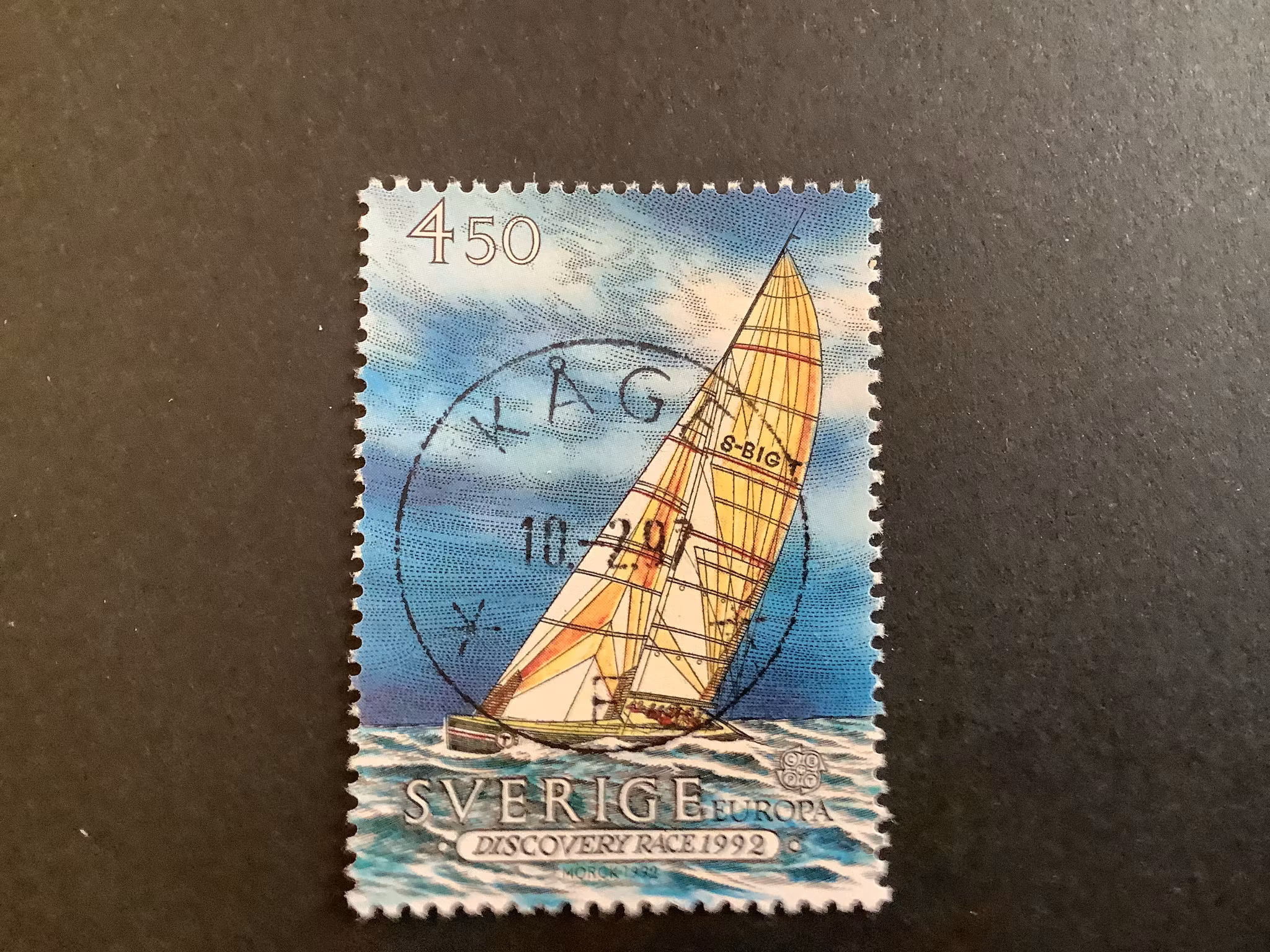 EUROPA XXI 1992 facit nr 1731 LYXST KÅGE
