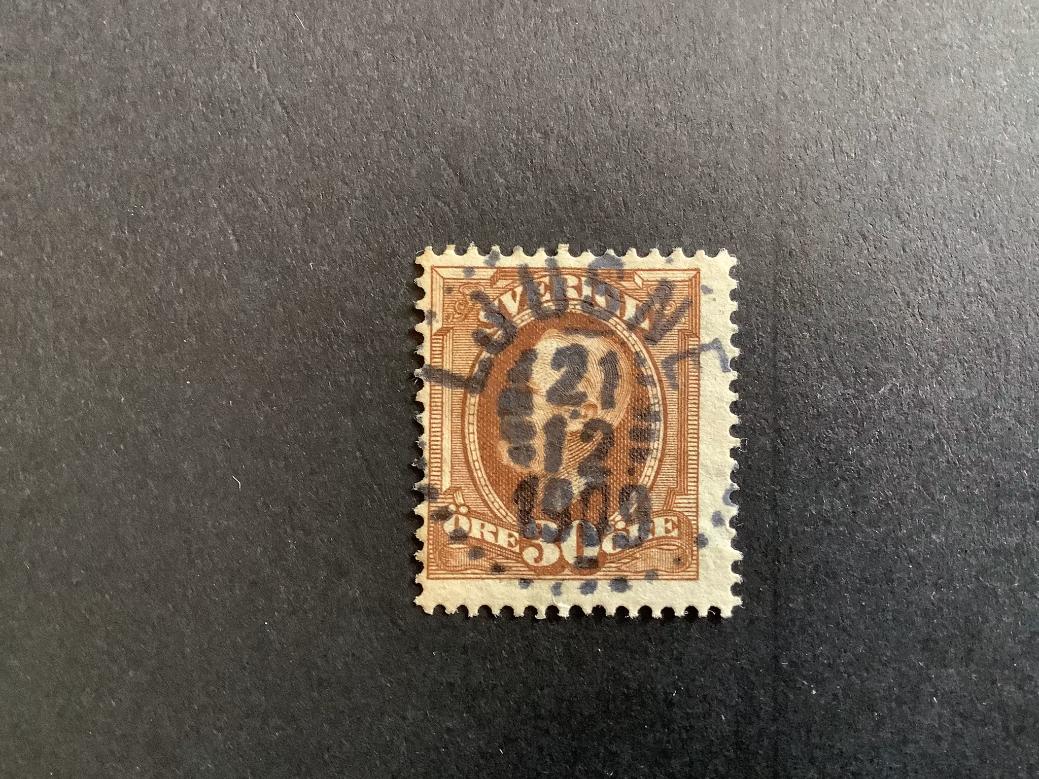 FACIT NR 58 LYXST LJUSNE