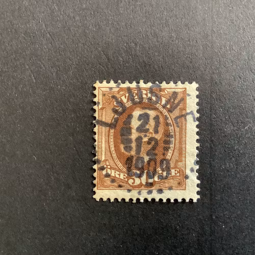 FACIT NR 58 LYXST LJUSNE