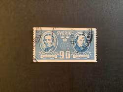 FOLKSKOLAN 100 ÅR STÄMPLAT MÄRKE