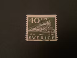 POSTVERKET STÄMPLAT MÄRKE facit nr 253