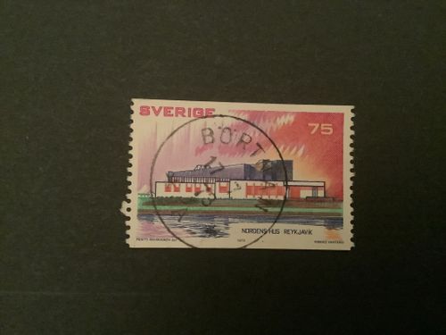 NORDEN III 1973 facit nr 825 PRAKTST BÖRTNAN