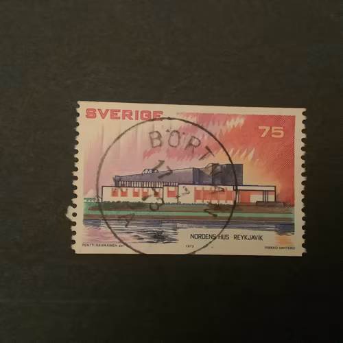 NORDEN III 1973 facit nr 825 PRAKTST BÖRTNAN