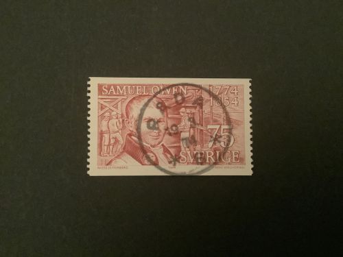 SAMUEL OWEN facit nr 860 PRAKTSTÄMPLAT RÅDA