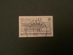 EUROPA XIV 1985 facit nr 1345 PRAKTST LJUSDAL
