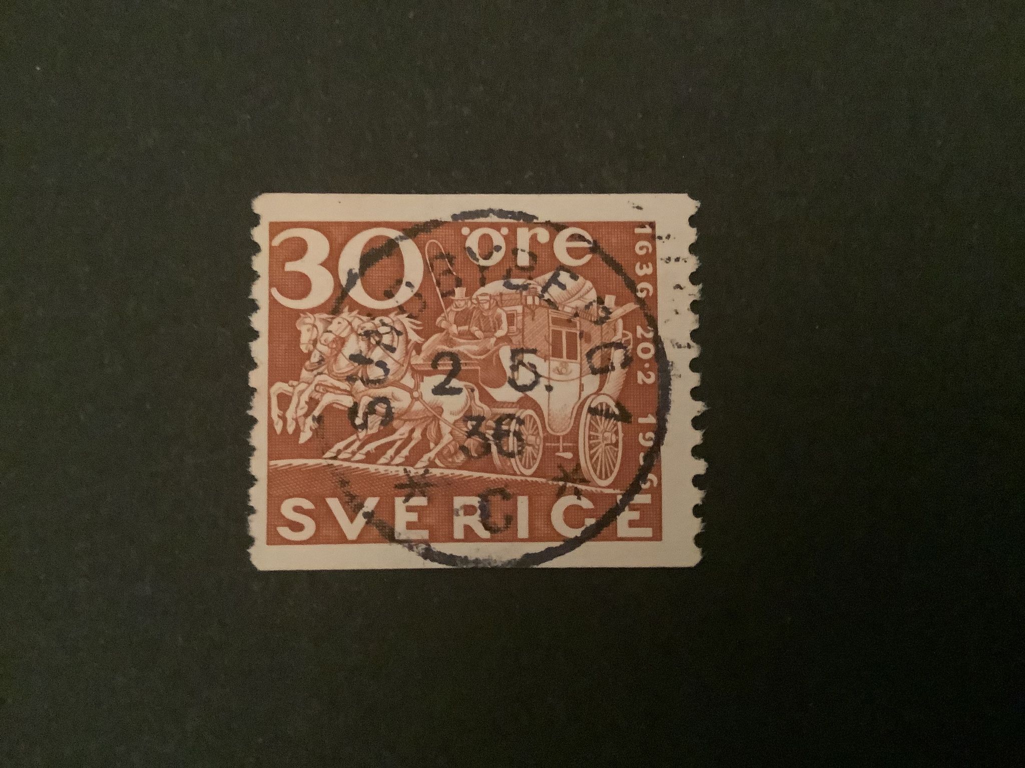 Postverket facit nr 251 praktstämplat SUNDBYBERG 1