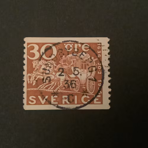 Postverket facit nr 251 praktstämplat SUNDBYBERG 1
