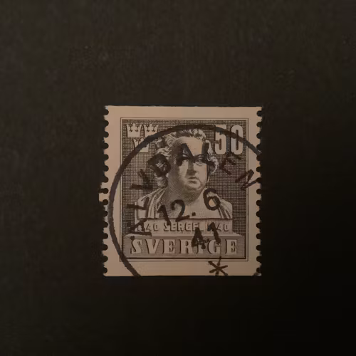 SERGEL facit nr 327 PRAKTST ÄLVDALEN