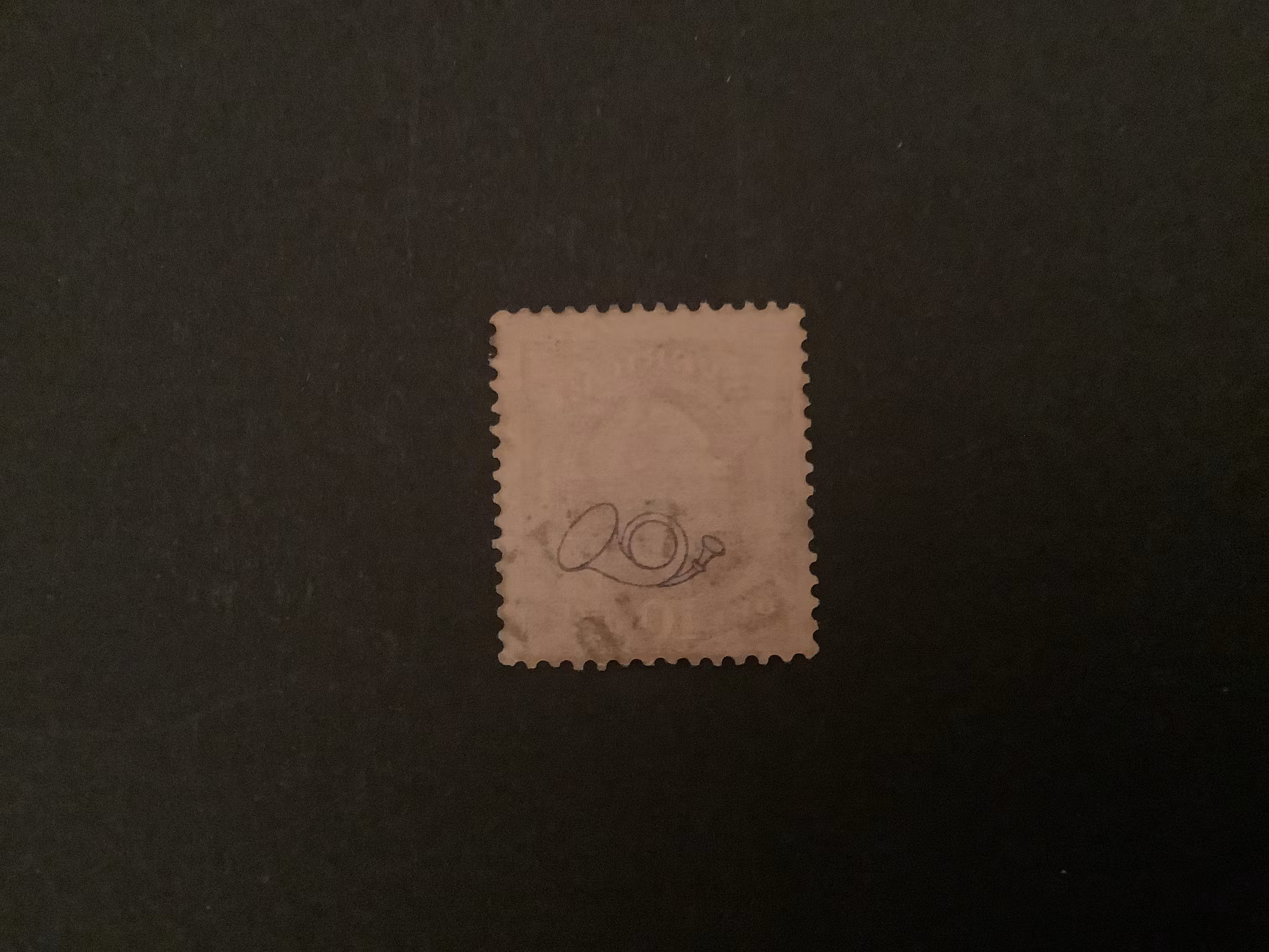 OSCAR II BOKTRYCK facit nr 45 MED SPEGELTRYCK