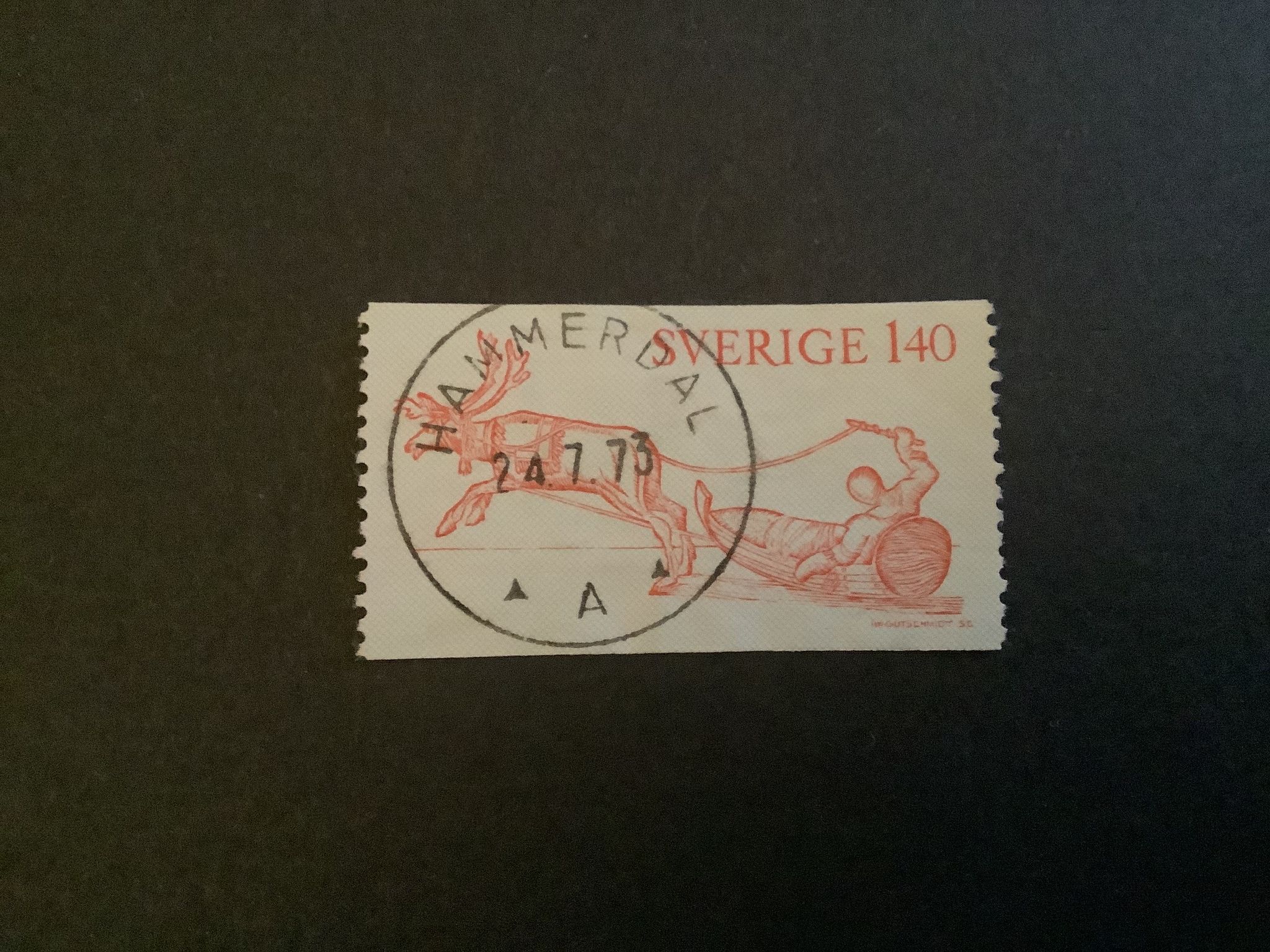 LAPONIA facit nr 777 LYXST HAMMERDAL