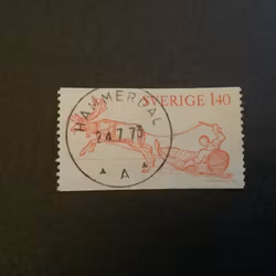 LAPONIA facit nr 777 LYXST HAMMERDAL