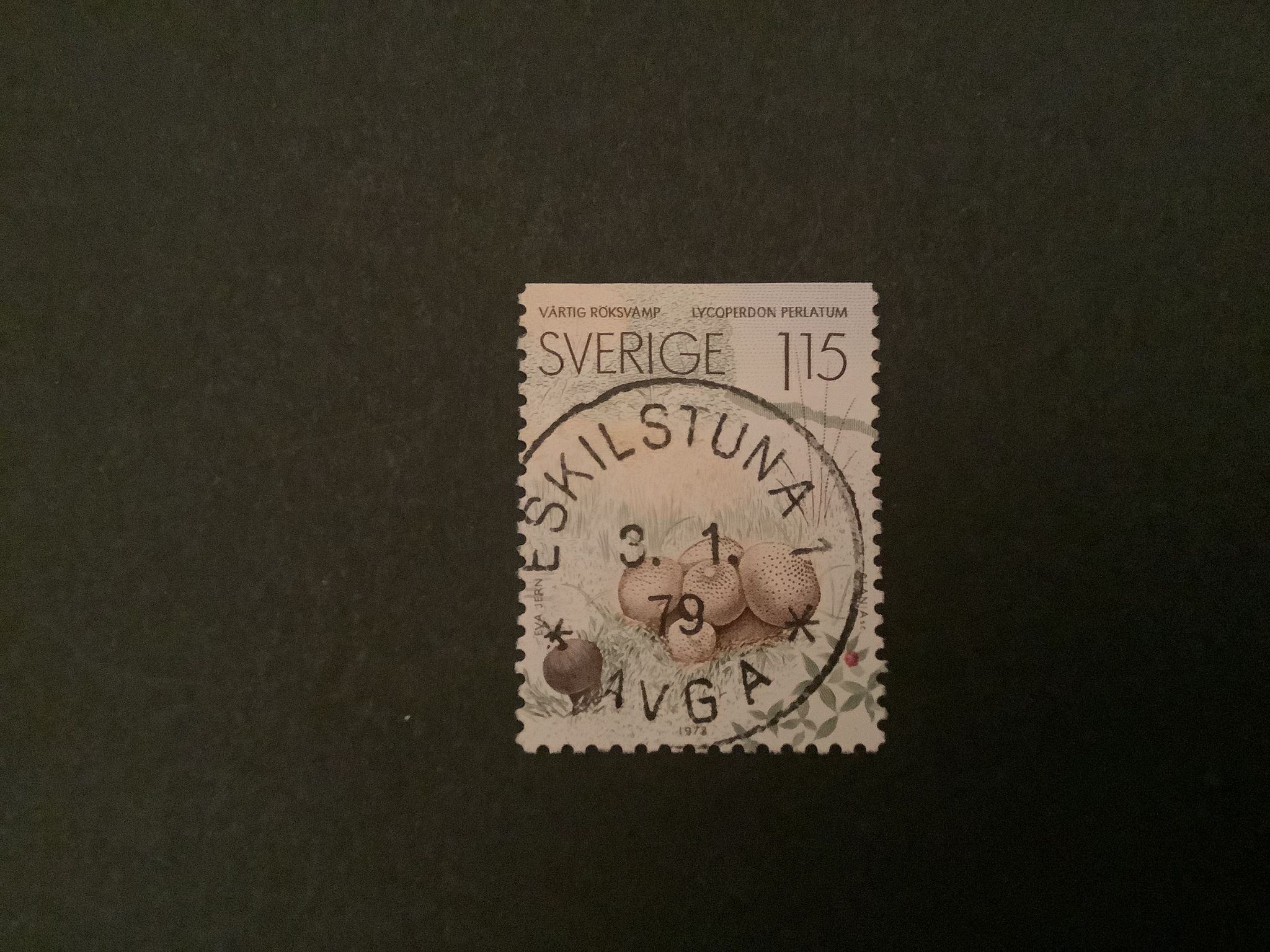 SVAMPAR 1978 facit nr 1057 LYXST ESKILSTUNA 1