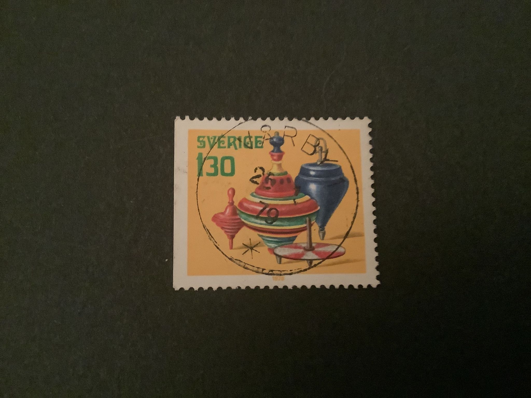 GAMLA LEKSAKER 1978 facit nr 1066 LYXST VÅRBY