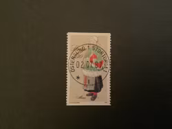 FOLKDRÄKTER 1979 facit nr 1109 LYXST ÖSTERSUND 1 STORGTORGET